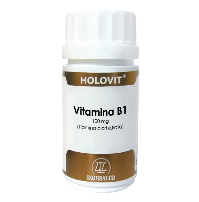 Holovit Vitamina B1 100 Mg 50 Cápsulas Equisalud