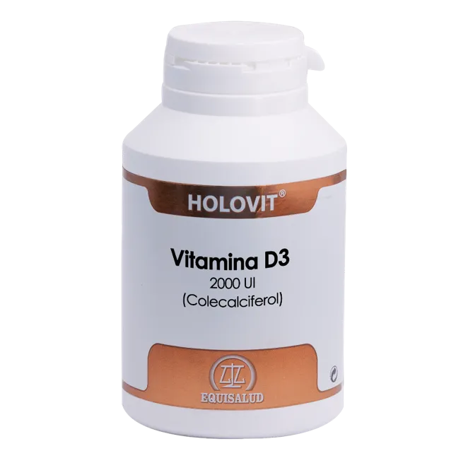 Holovit Vitamina D3 2.000 Ui (Colecalciferol) 180 Cápsulas Equisalud