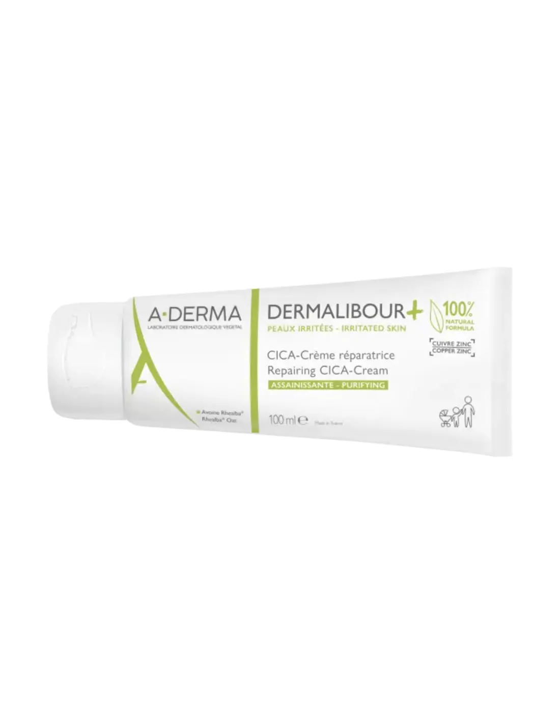 A-DERMA Dermalibour+ CICA-Crema Reparadora 100 ml