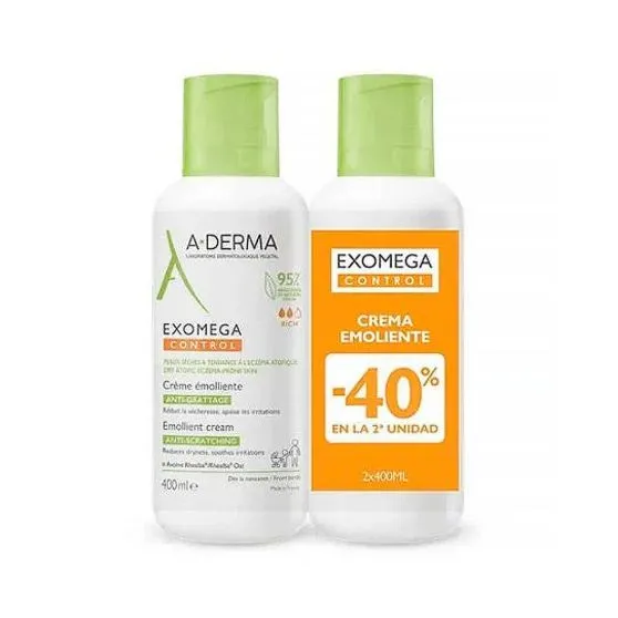 A-Derma Duplo Exomega Control Crema Emoliente 400 ml