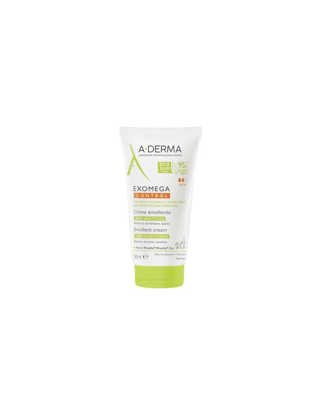 A-DERMA Exomega Control Crema Emoliente 50 ml