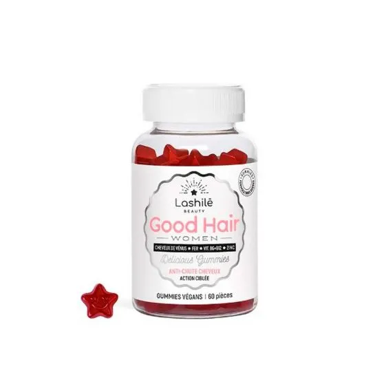 Lashilé Good Hair Women Pérdida de Cabello 60 Gominolas