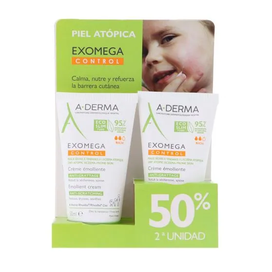 A-Derma Duplo Exomega Control Crema Emoliente 50 ml