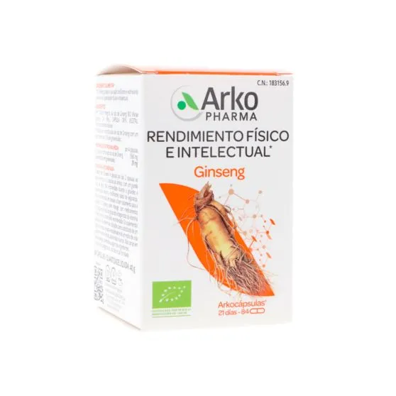 Arkopharma Ginseng  84 Cápsulas