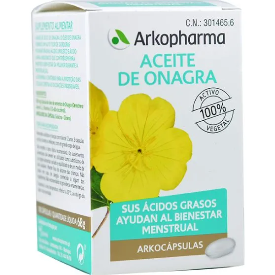 Arkopharma Aceite de Onagra 100 Cápsulas