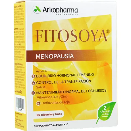 Arkopharma Fitosoya Menopausia Cápsulas