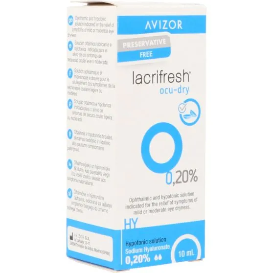 Avizor Lacrifresh 0,20% 10 ml