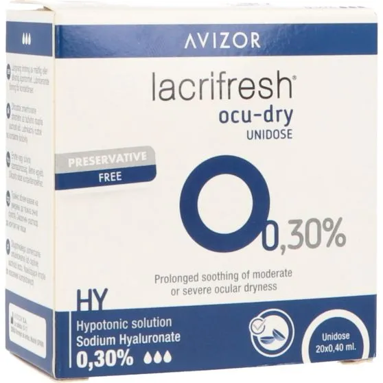 Avizor Gotas Oftálmicas Lacrifresh 0,30% Ocu-Dry