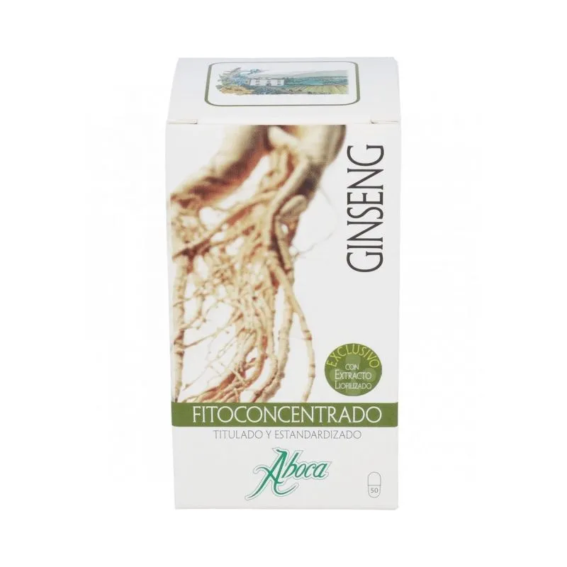 Aboca Ginseng Fitoconcentrado 50 Cápsulas
