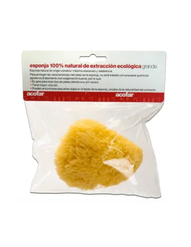 ACOFAR ESPONJA NATURAL T- GDE