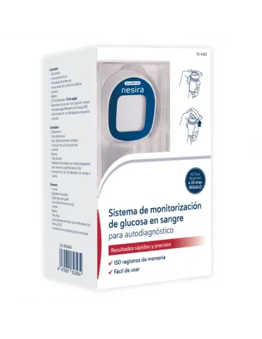 GLUCOMETRO MONITORIZACION GLUCOSA EN SANGRE ACOFAR