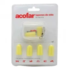 Acofar Tapones Oido Espuma 6 Unidades