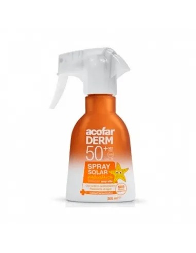 ACOFARDERM SPRAY SOLAR PEDIÁTRICO SPF50+ 200 ML