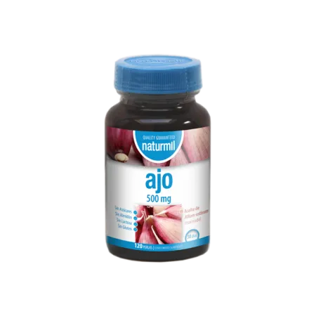 AJO 500mg (120 perlas) Naturmil - Dietmed