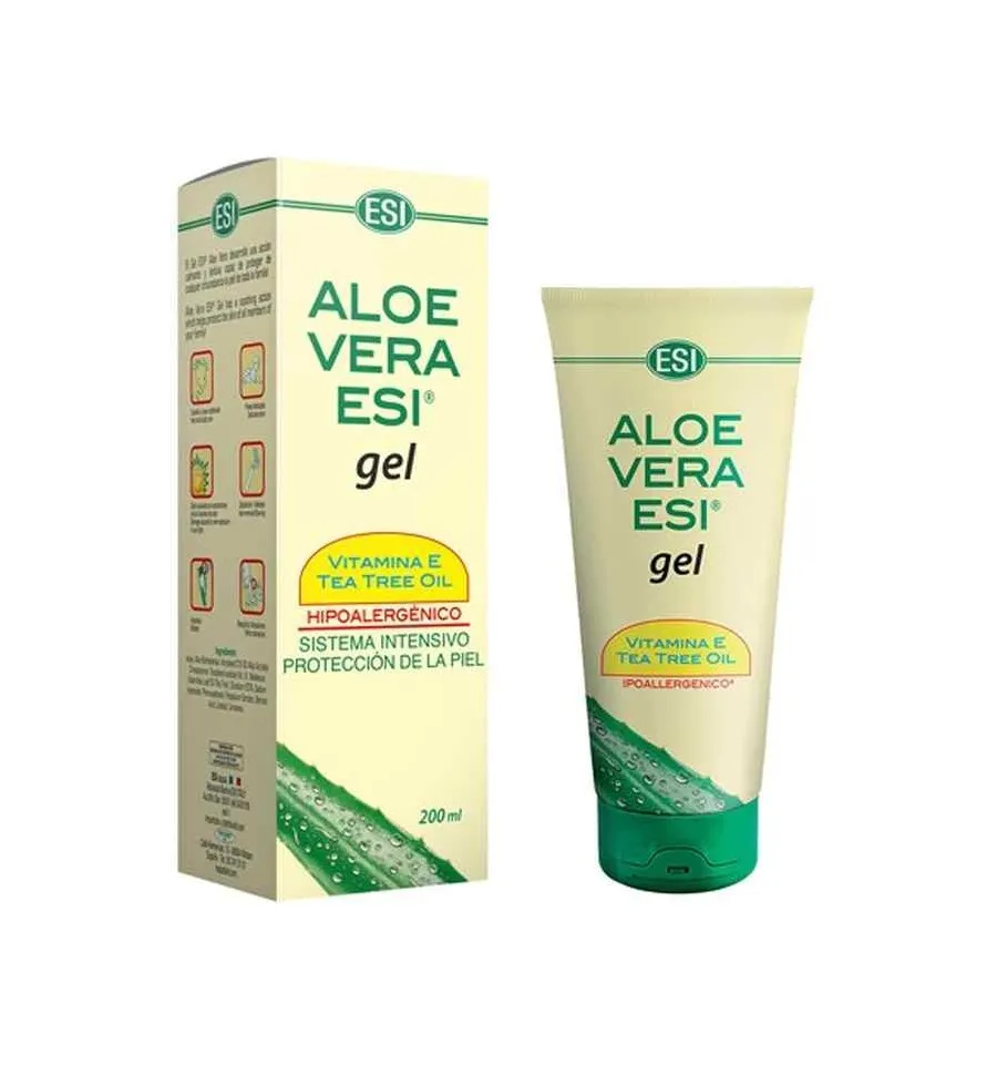 ALOE VERA GEL CON ARBOL TE (100ML) ESI