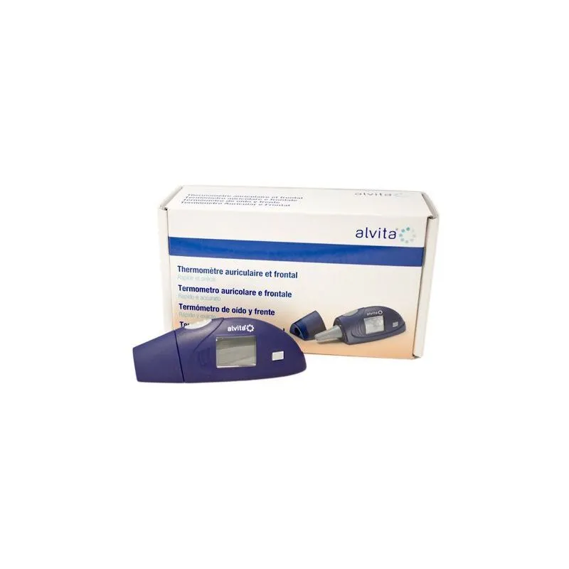 Alvita Termometro de Contacto de Oido y Frente 1ud