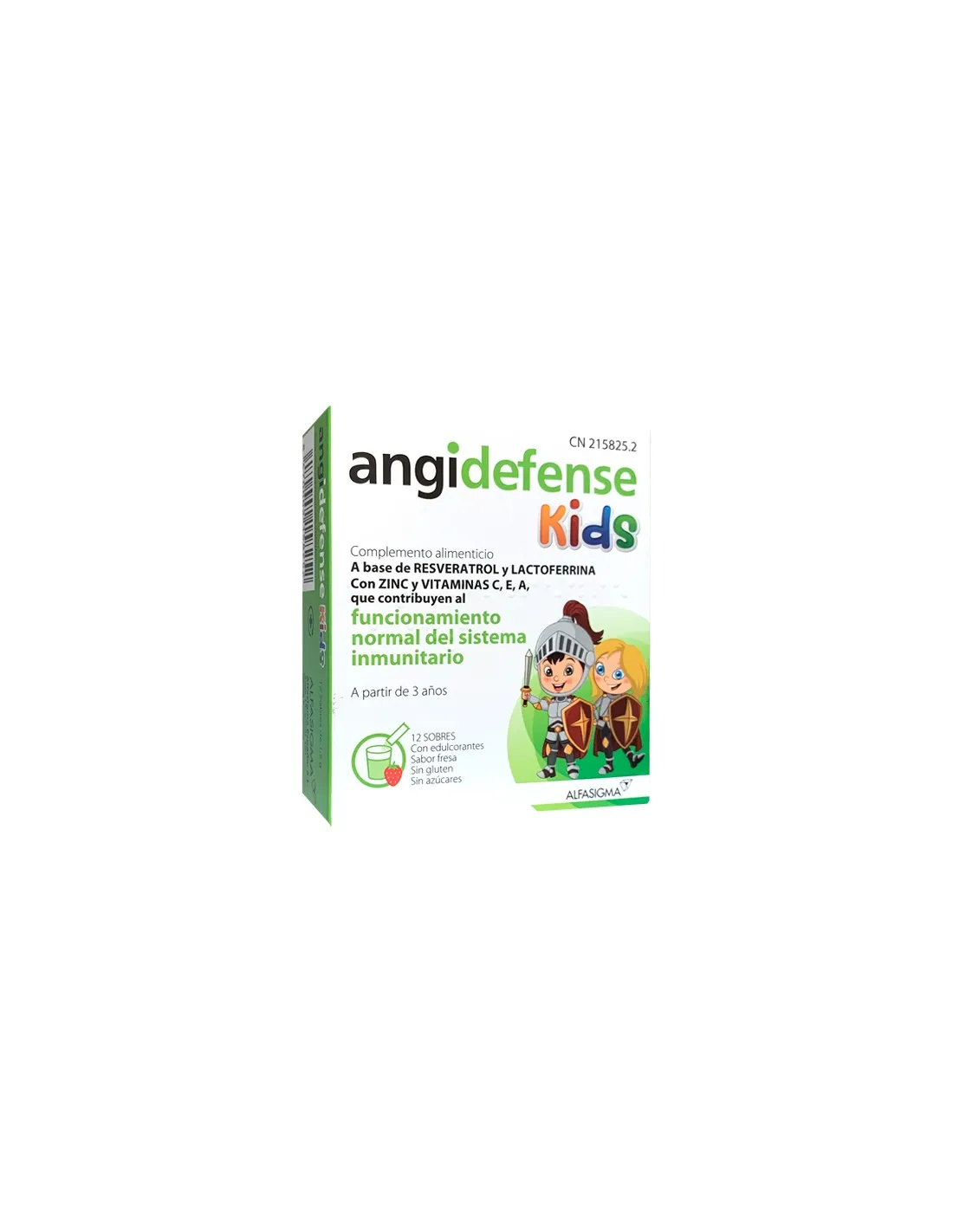 Angidefense Kids Sabor Fresa 12 Sobres