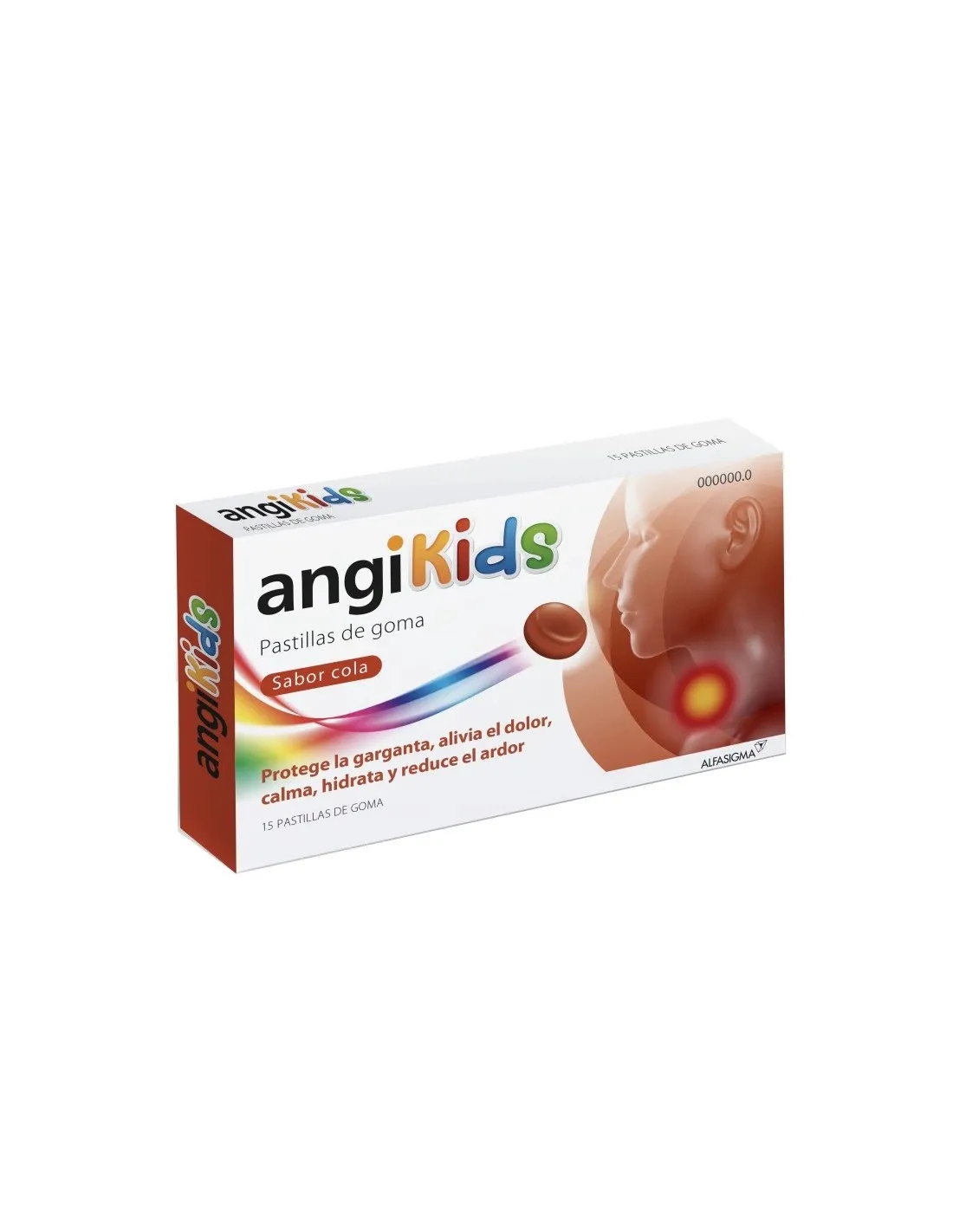 ANGIKIDS Pastillas de Goma Sabor Cola 15 Unidades