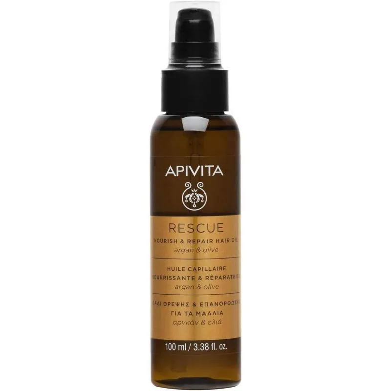 Apivita Aceite Capilar Nutritivo y Reparador 100ml