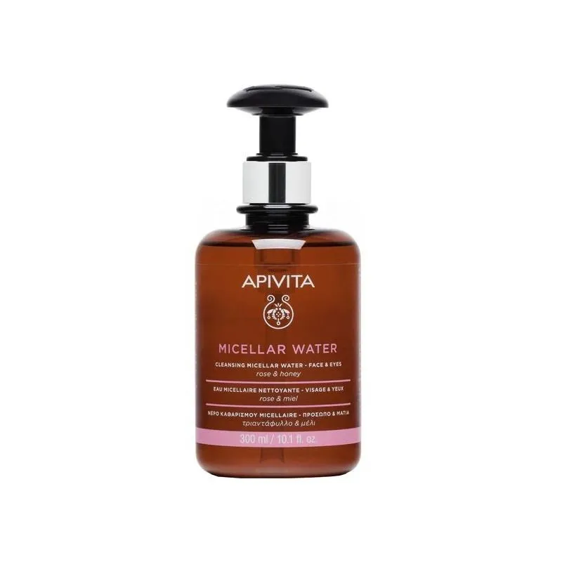 Apivita Agua Micelar Limpiadora Rostro y Ojos 300ml