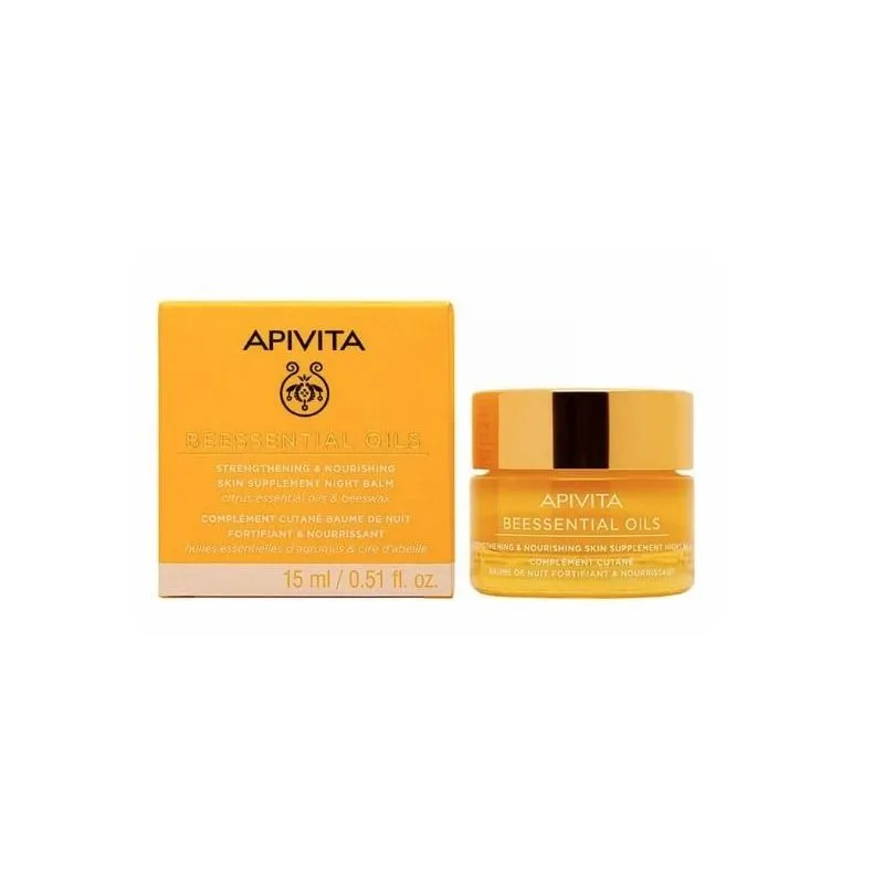 Apivita Beeessential Bálsamo de Noche Refuerza & Nutre 15ml