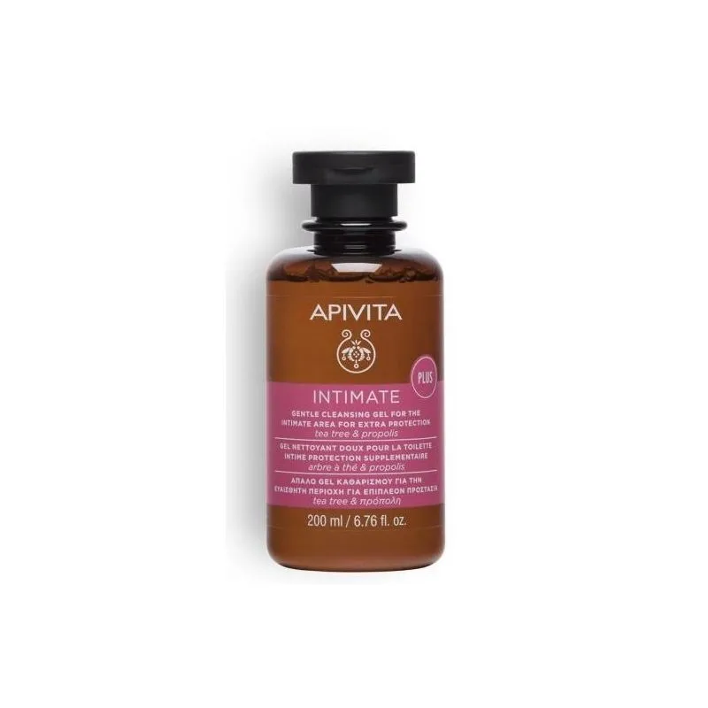 Apivita Gel de Limpieza Suave de la Zona Ínntima Protección extra 200ml