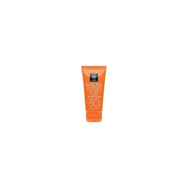 Apivita Suncare Crema Solar Facial Antiarrugas SPF30 50ml