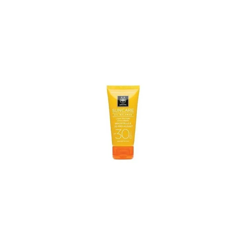 Apivita Suncare Crema solar facial SPF30 50ml