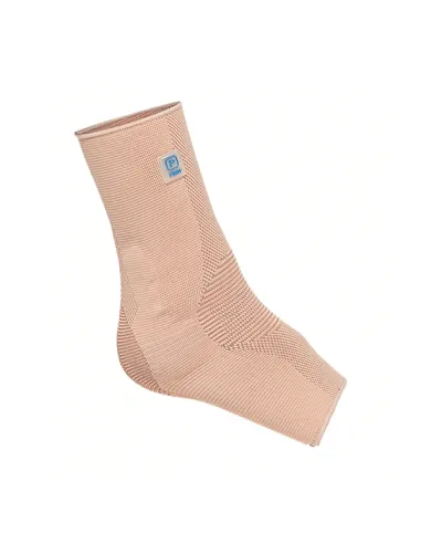 AQTIVO SKIN TOBILLERA ELÁSTICA CON ALMOHADILLAS MALEOLARES SILICONA TALLA L 1 UNIDAD