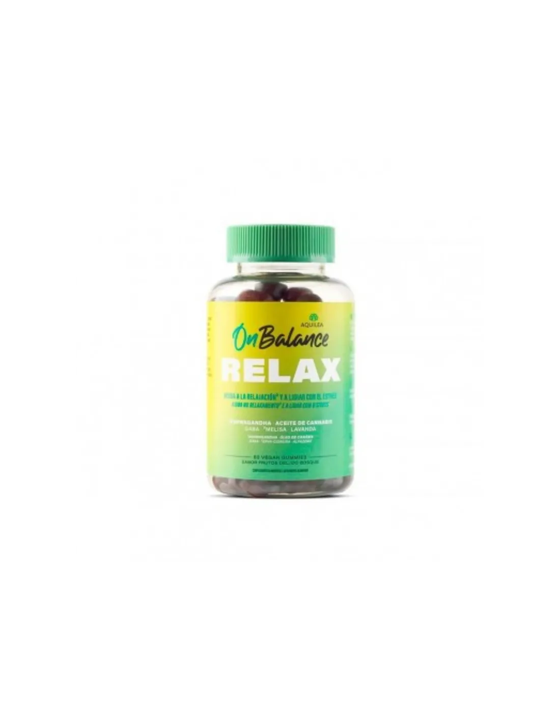AQUILEA On Balance Relax Sabor Frutos del Bosque 60 Gummies