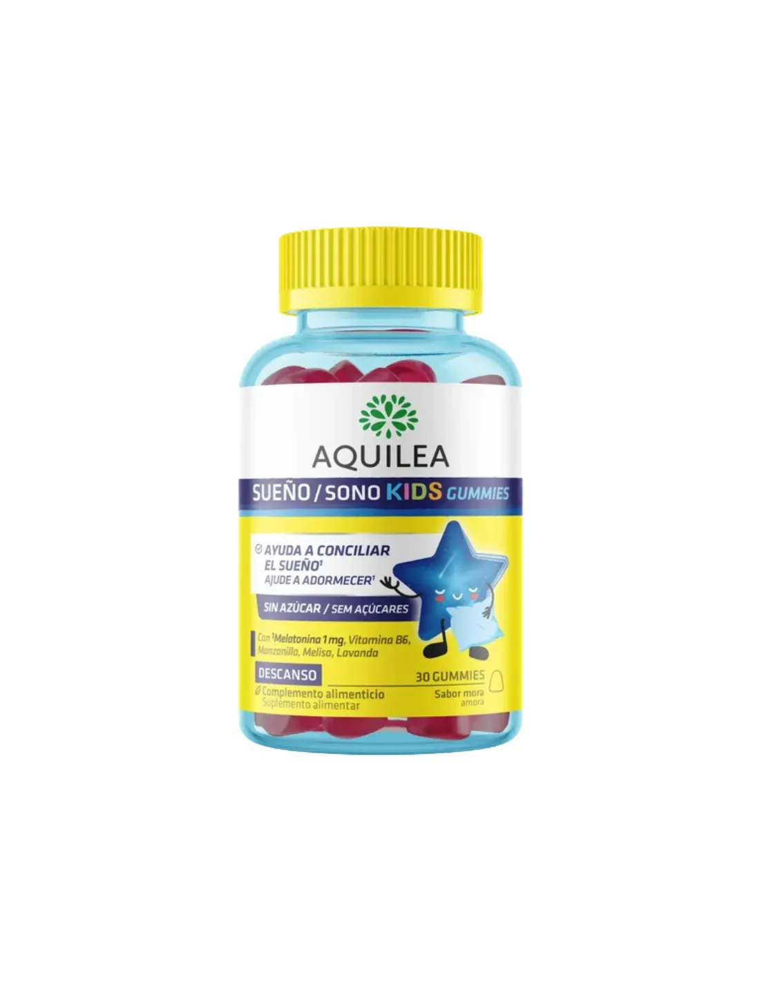 AQUILEA Sueño Kids Sabor Mora 30 Gummies