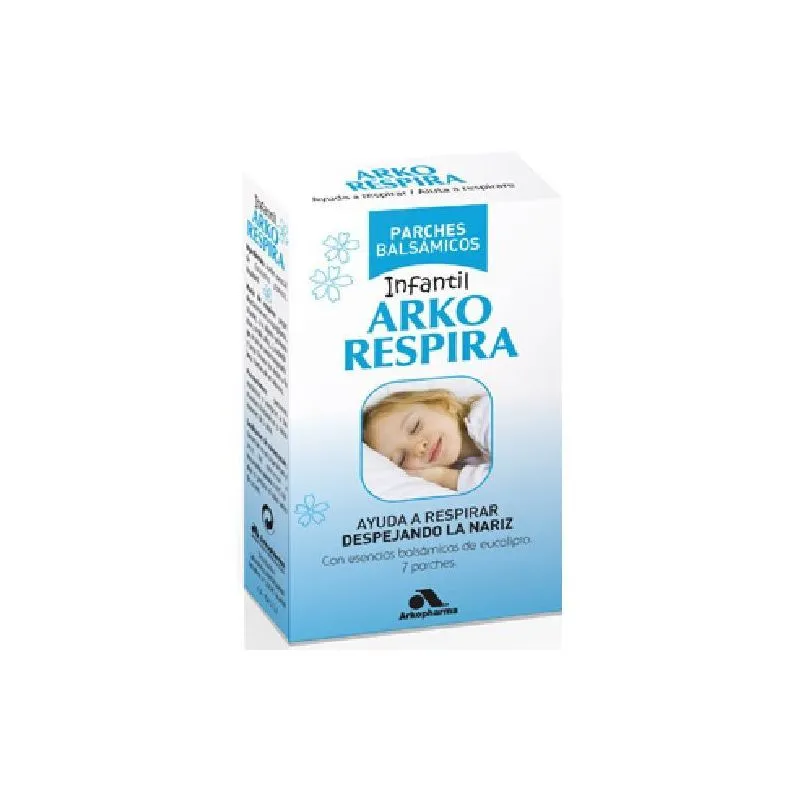 Arko Respira Infantil Parches Balsámicos 7 Unidades