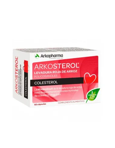 ARKOSTEROL LEVADURA ROJA DE ARROZ 60 CÁPSULAS