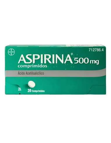 ASPIRINA 500 MG 20 COMPRIMIDOS