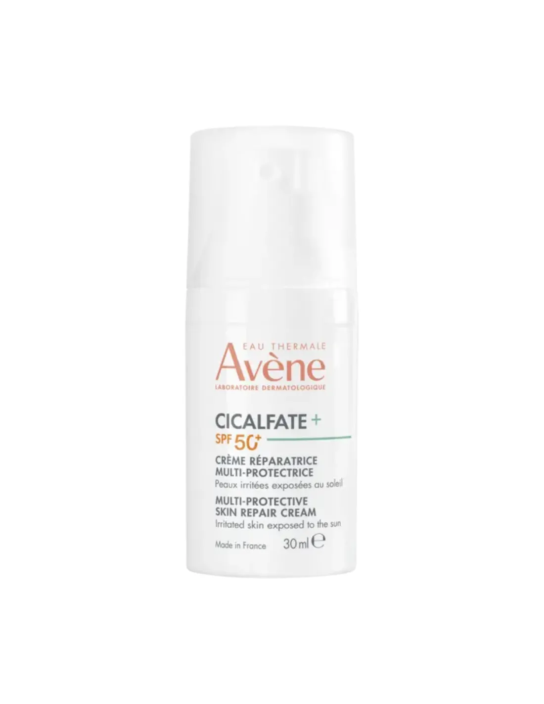 AVENE Cicalfate+ SPF 50+ Crema Reparadora Multiprotectora 30 ml