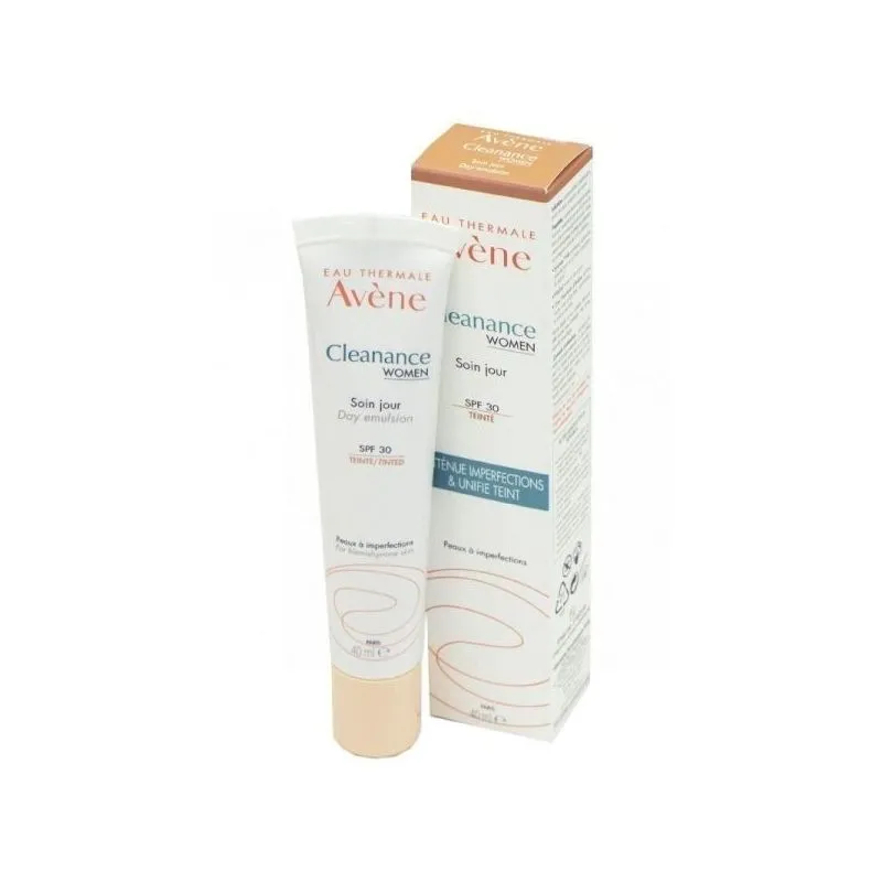 AVENE Cleanance Women Cuidado de Día con Color SPF 30 40 ml