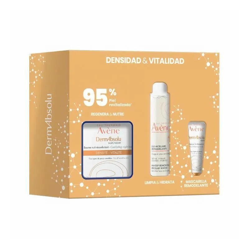 Avène DermoAbsolu Pack Bálsamo + Agua Micelar + Mascarilla