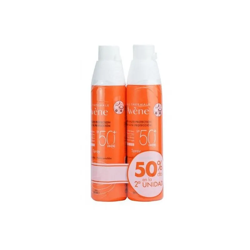 Avene Protector Solar Spray SPF50 Duplo 200ml