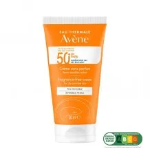 Avène Protector Solar Crema Sin Perfume SPF50 50ml