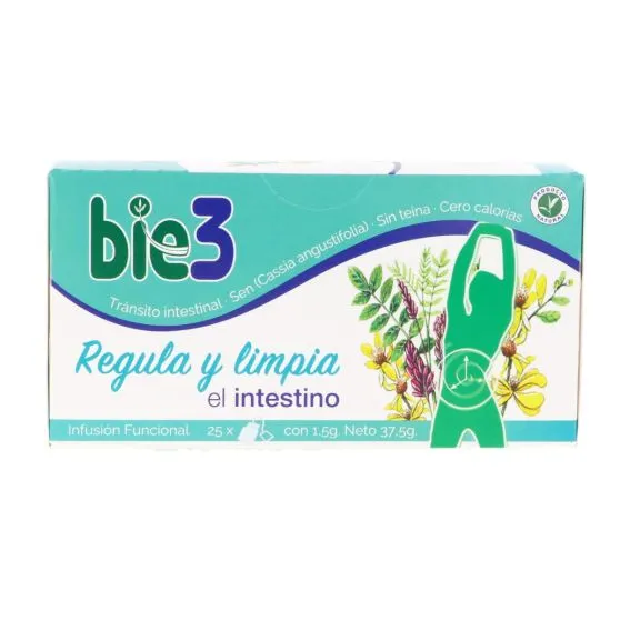 Bie 3 Regula Y Limpia Intestino  25 Filtros