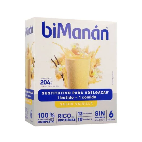 biManán beSlim Batidos Sabor Vainilla