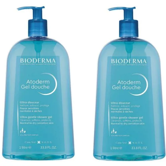 Bioderma Atoderm Duplo Gel de Ducha 2x1 Litro