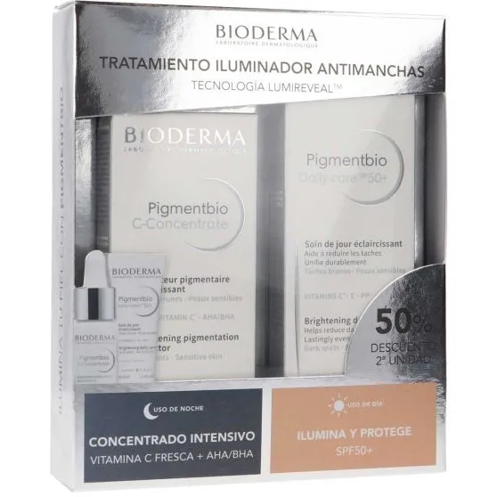 Bioderma Pigmentbio Pack C-Concentrate + Daily Care SPF +50