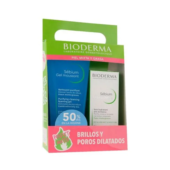 Bioderma Sébium Pack Gel Limpiador + Mat Control
