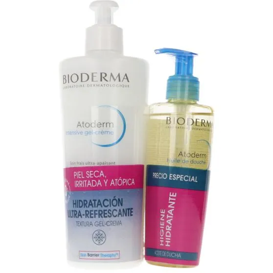 Bioderma Pack Atoderm Gel-Crema + Aceite