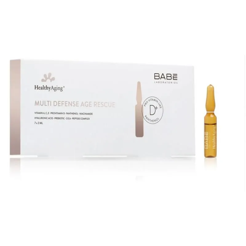 Babé Ampollas Multi Defense Age Rescue 7uds