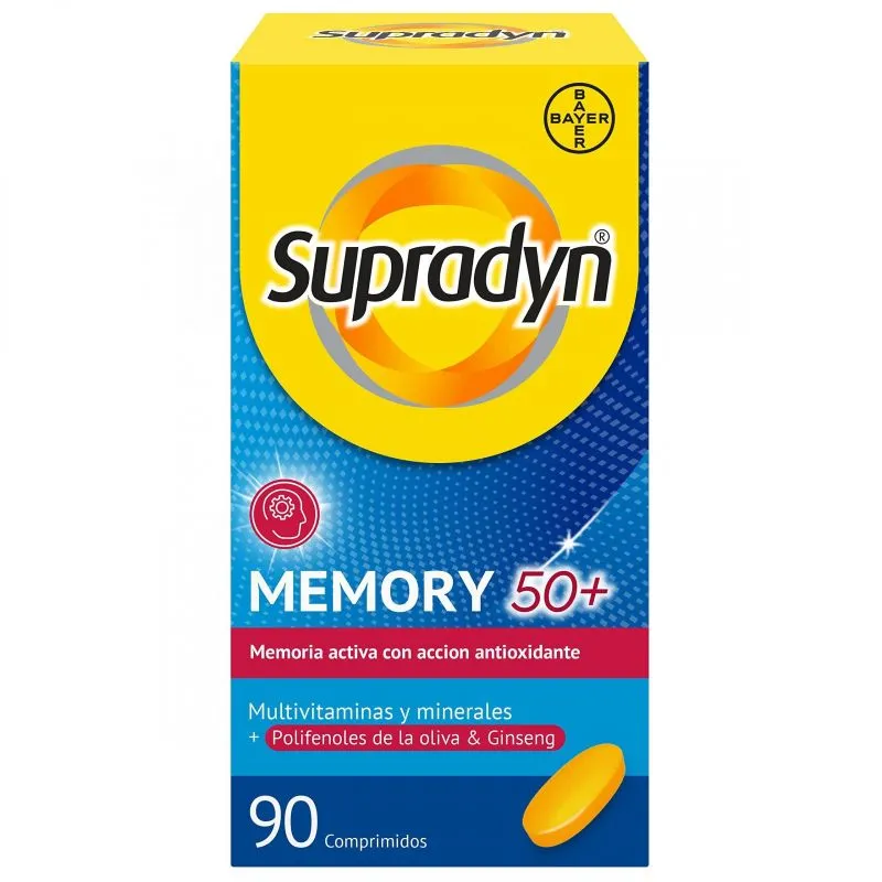 Bayer Supradyn Memory 50+ 90 Comprimidos