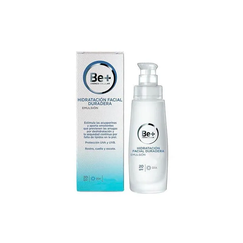 Be+ Emulsion Facial Ligera - Hidrata Duradera P Normal y Mixta (50 Ml)