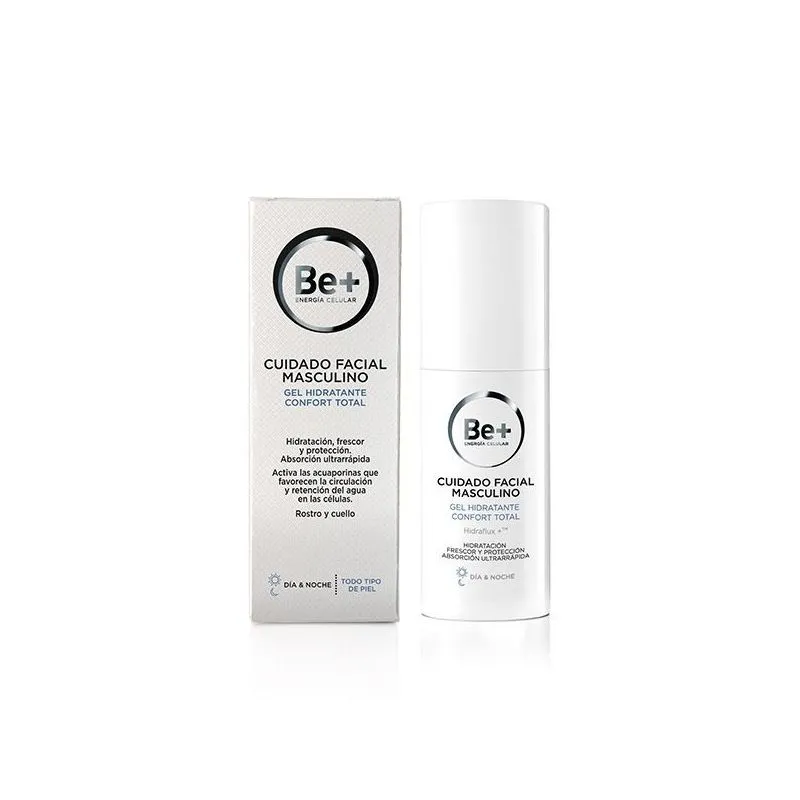 Be+ Gel Hidratante Confort Total 50 ml
