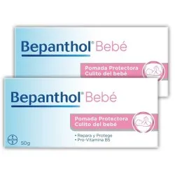 Bepanthol Protectora Bebe 50g + 50g Duplo Promocion